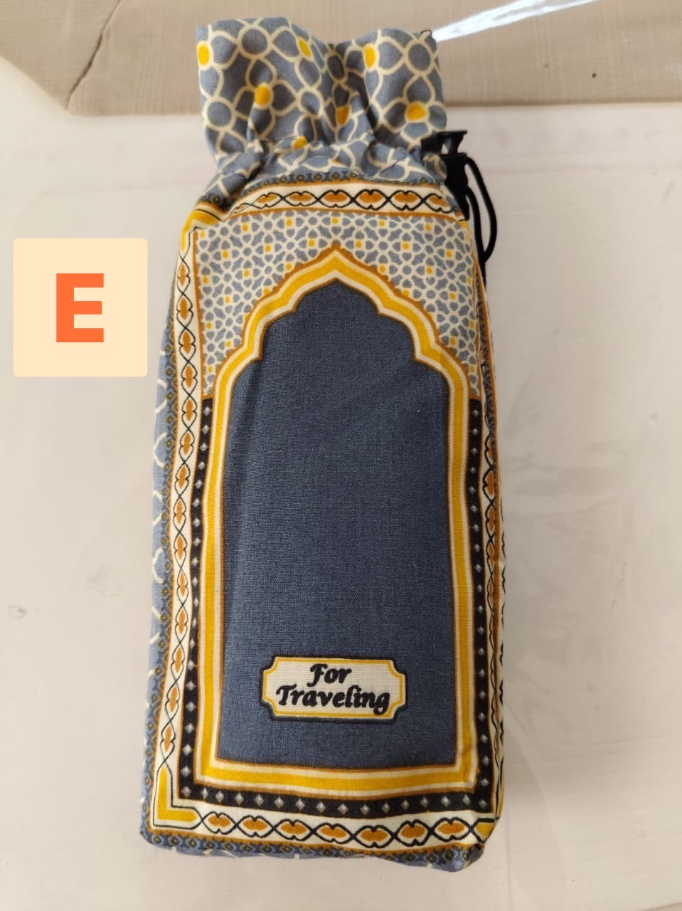 Sajadah Travel Turki - Motif 'Anatolia Steel'