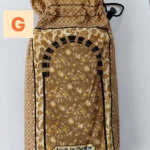 Sajadah Travel Turki - Motif 'Hagia Brown'