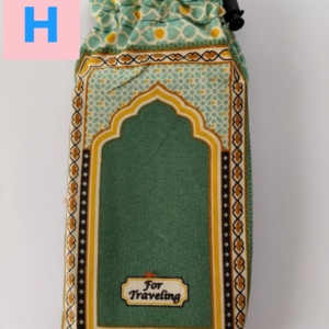 Sajadah Travel Turki - Motif 'Cappadocia Mint'