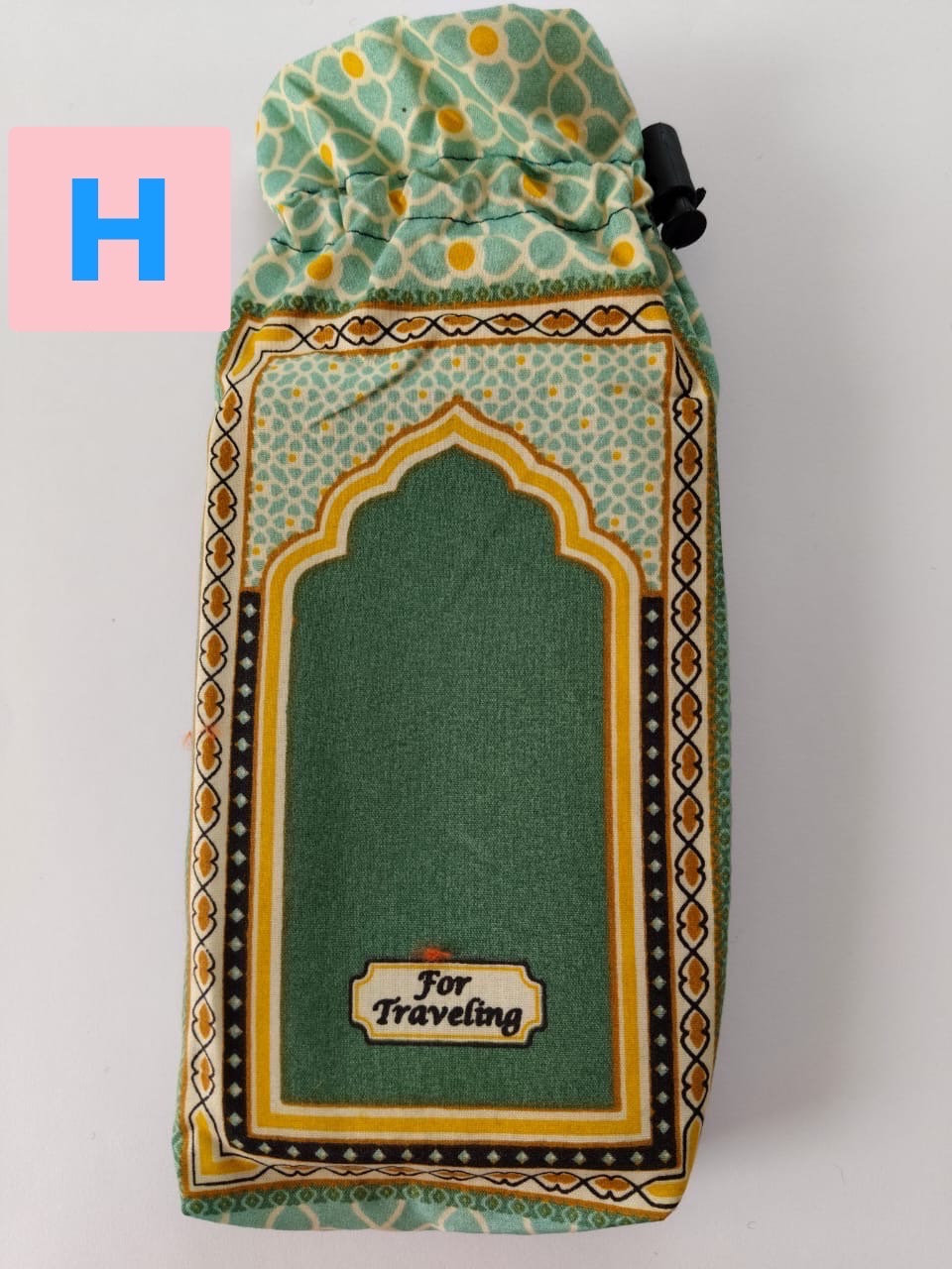 Sajadah Travel Turki - Motif 'Cappadocia Mint'