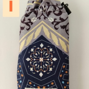 Sajadah Travel Premium - Motif 'Konya Navy'